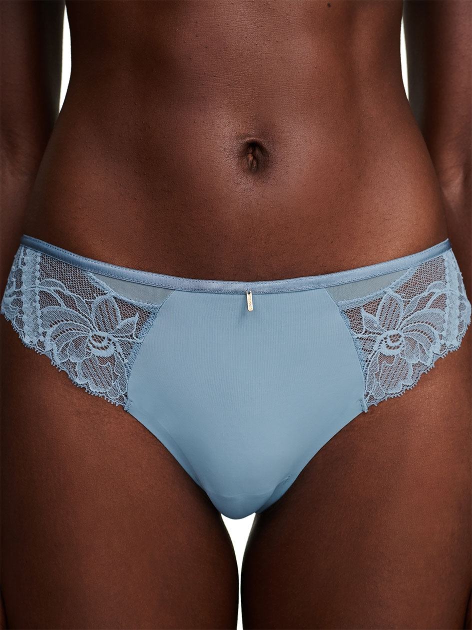 Grey White Chantelle Orangerie Dream Women Thong Panty | CTQ9769RD