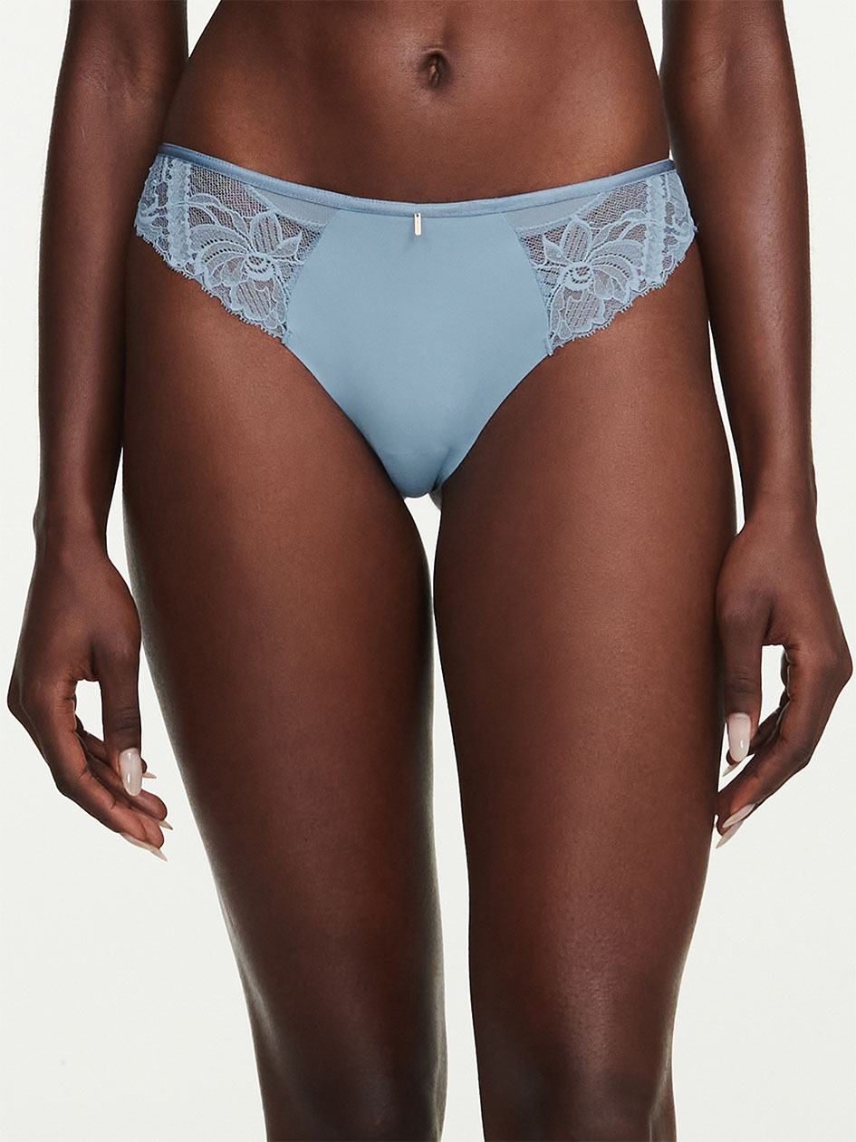 Grey White Chantelle Orangerie Dream Women Thong Panty | CTQ9769RD