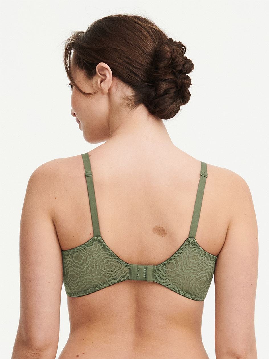 Khaki Green Chantelle C Jolie Demi Women Bras | UZZ1573FT