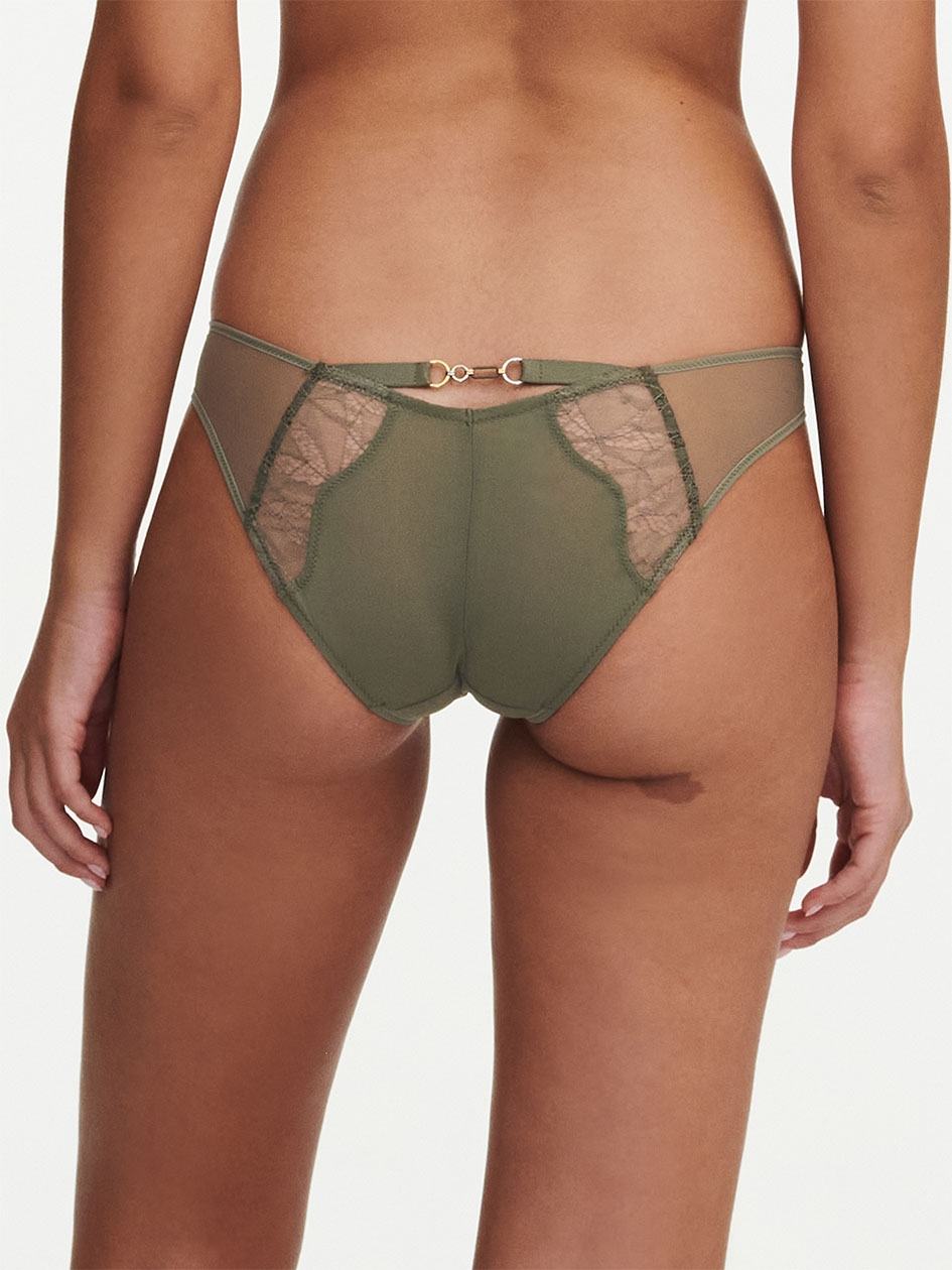 Khaki Green Chantelle Spark Women Bikini Panty | ZNE4833CP