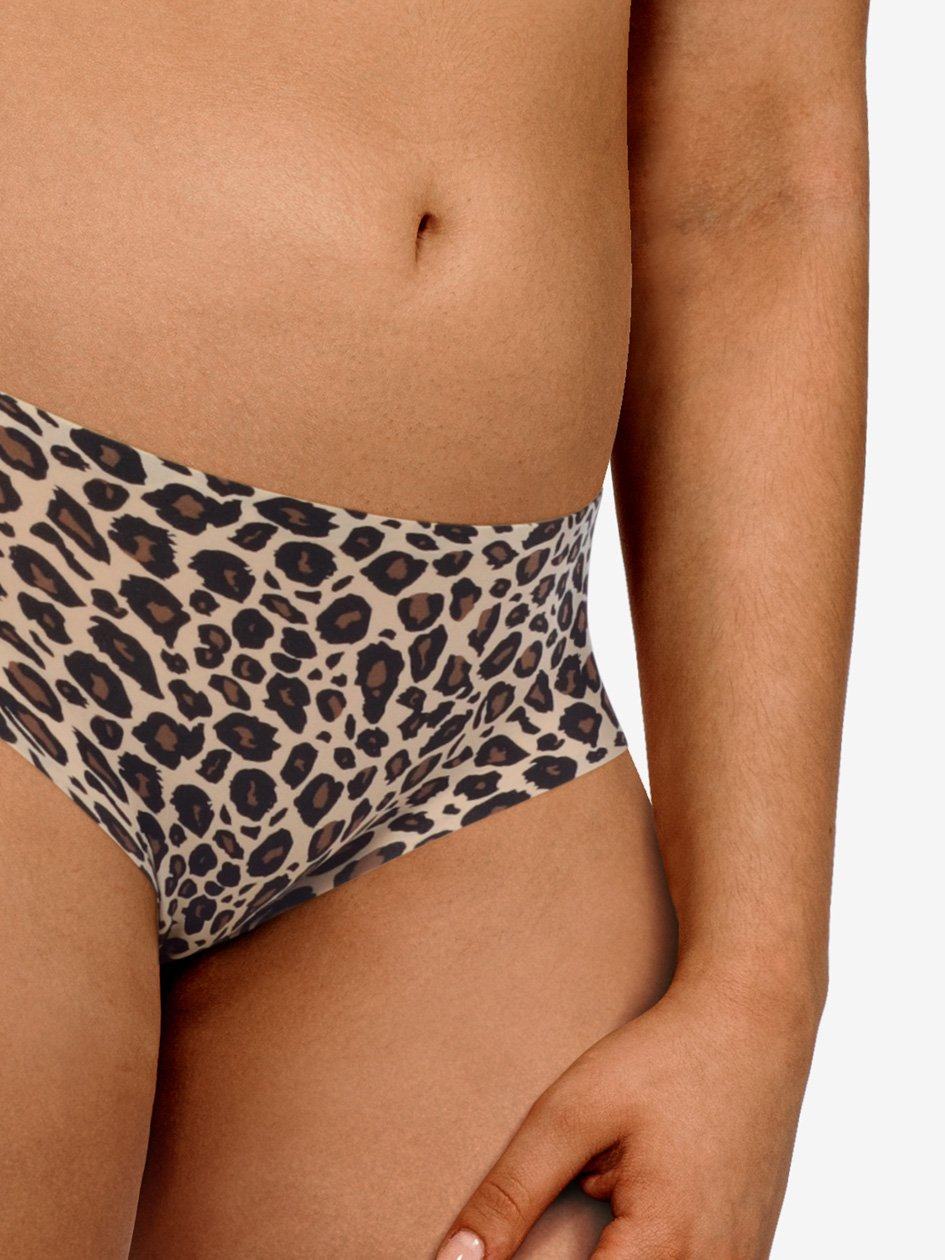 Leopard Beige Chantelle SoftStretch Women Hipster Panty | NEG190JT