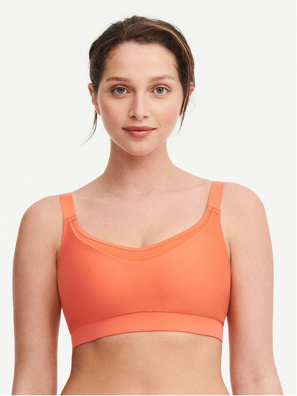 Orange Chantelle Everyday Sport Eco Comfort Low Impact Women Bra | GKP3156ES