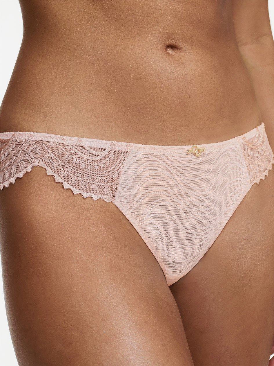 Pink Chantelle Mystic Dream Lace Women Thong Panty | MXB2654YK