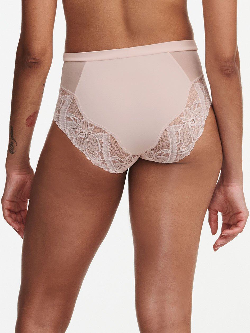 Pink Chantelle Orangerie Dream High Waist Women Briefs | NAJ4672EG