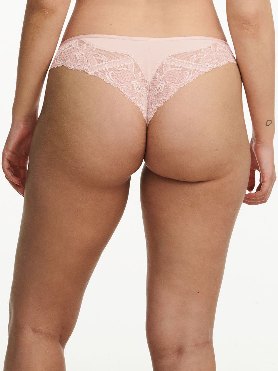 Pink Chantelle Orangerie Dream Women Thong Panty | PHY8369QZ