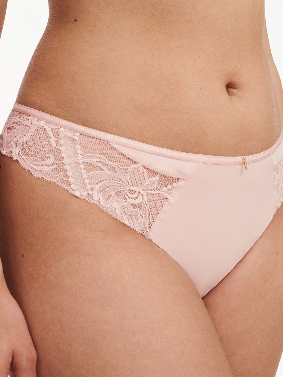 Pink Chantelle Orangerie Dream Women Thong Panty | PHY8369QZ