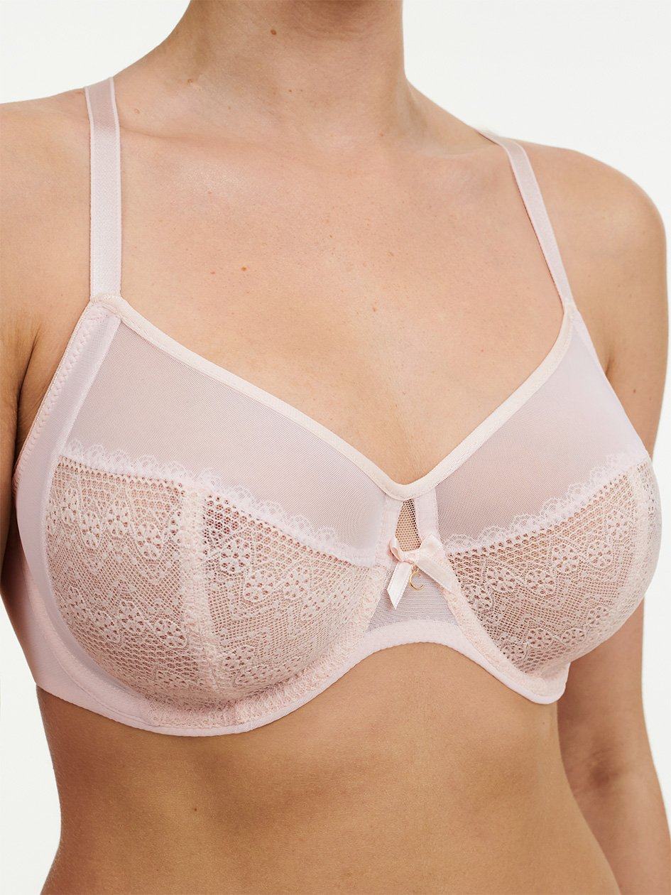 Pink Chantelle Revele Moi Perfect Fit Underwire Women Bras | EEB7871ZU