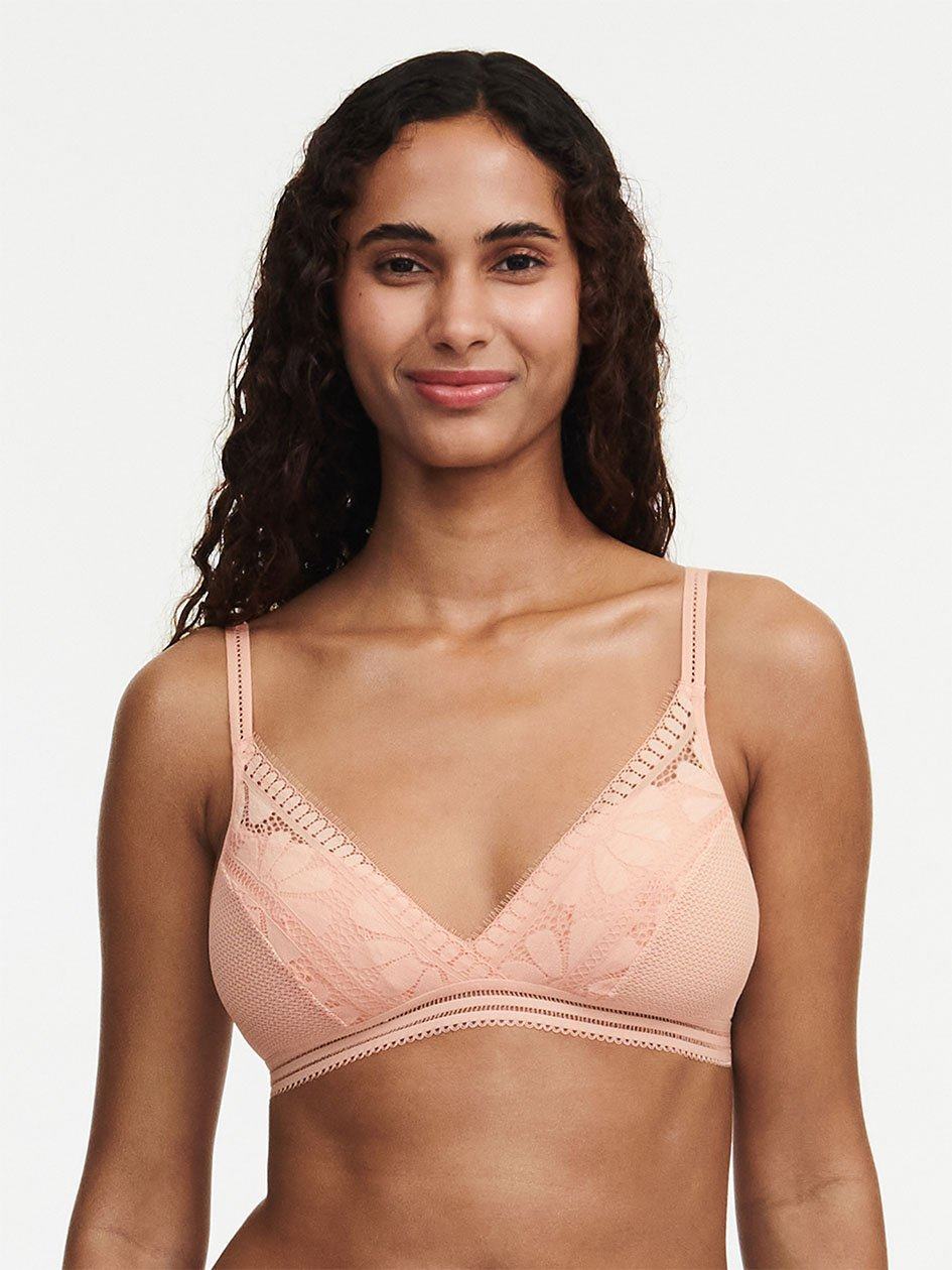 Pink Chantelle Sofie Lace Women Bralettes | GGD168EC