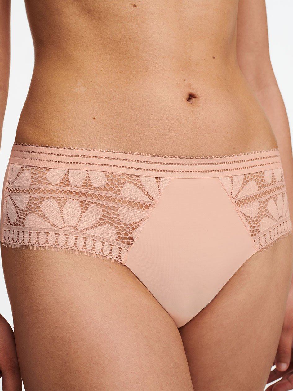 Pink Chantelle Sofie Lace Women Hipster Panty | CKH7279DV