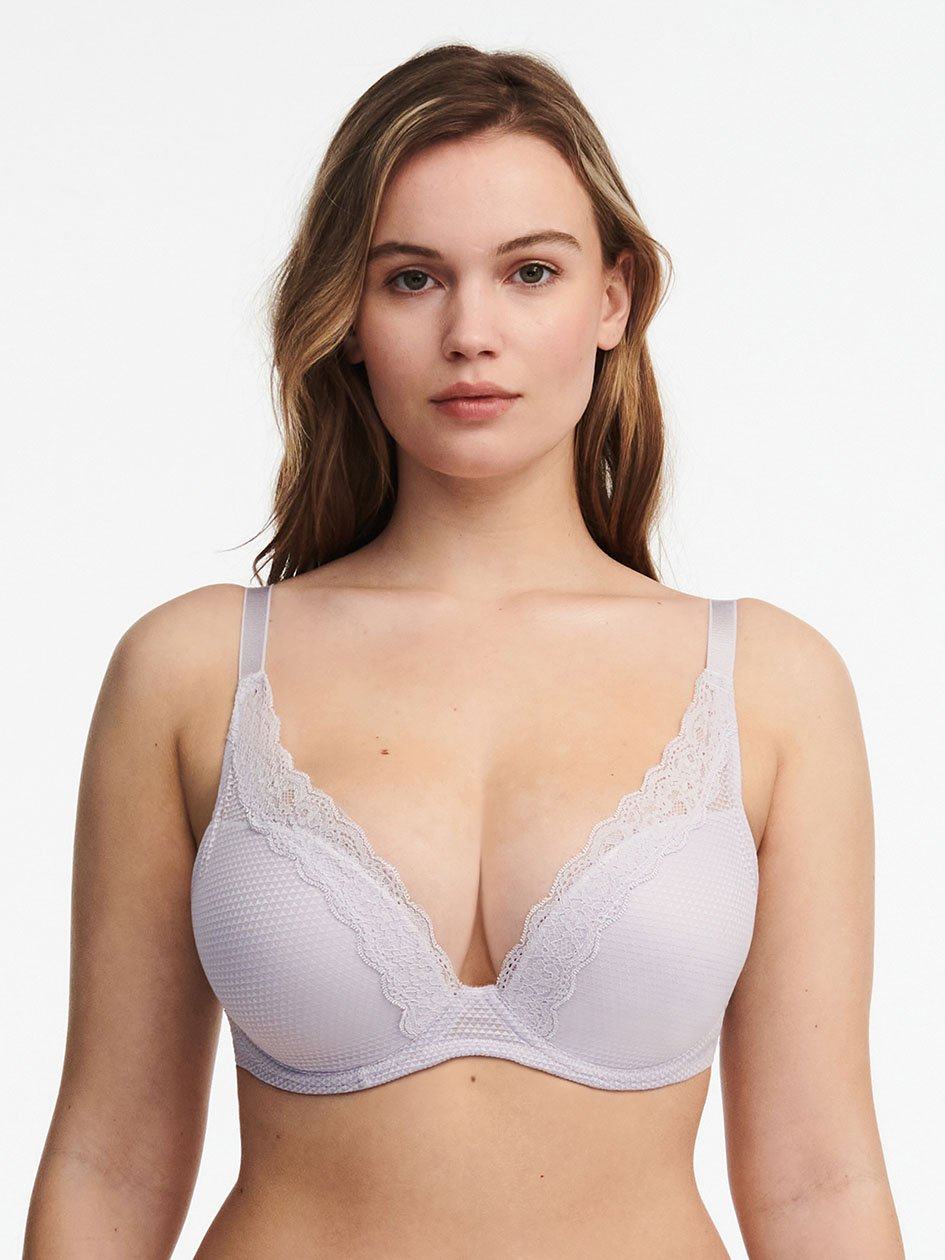 Purple Chantelle Brooklyn Plunge Women Bras | AFT1236UB