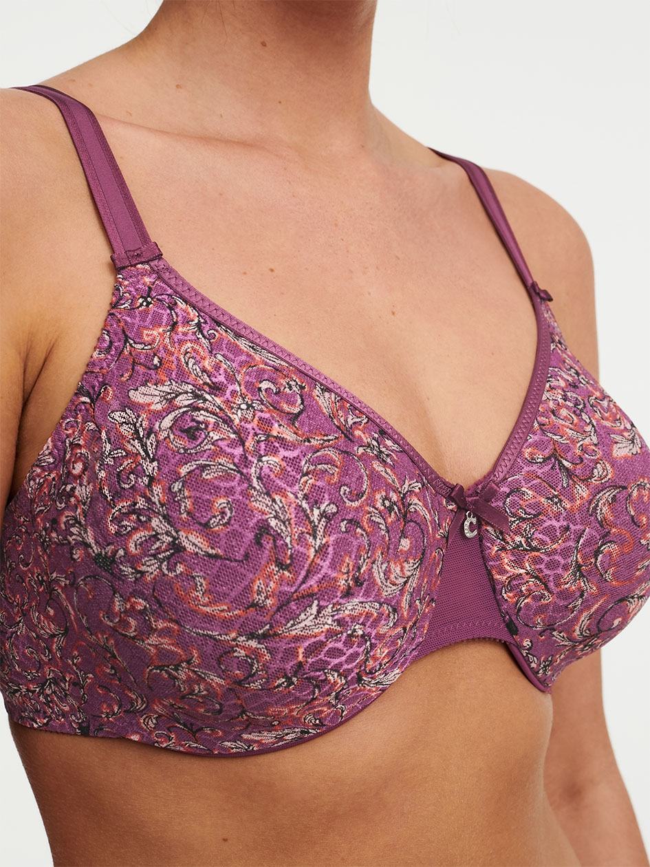 Purple Chantelle C Magnifique Seamless Minimizer Women Unlined Bra | NSU5444DK