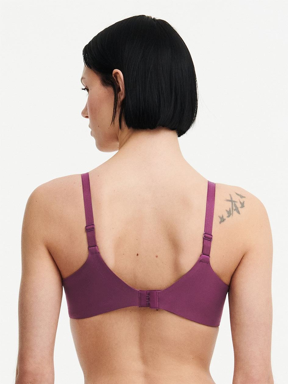 Purple Chantelle Graphic Support Full Coverage Custom Fit Women T-Shirt Bra | TPX245MZ