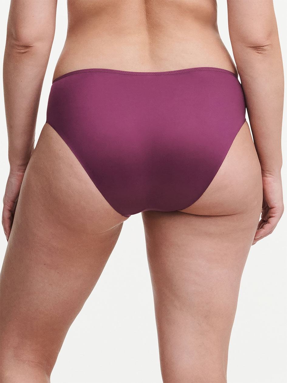 Purple Chantelle Graphic Support Women Bikini Bottoms | NMD7882DG