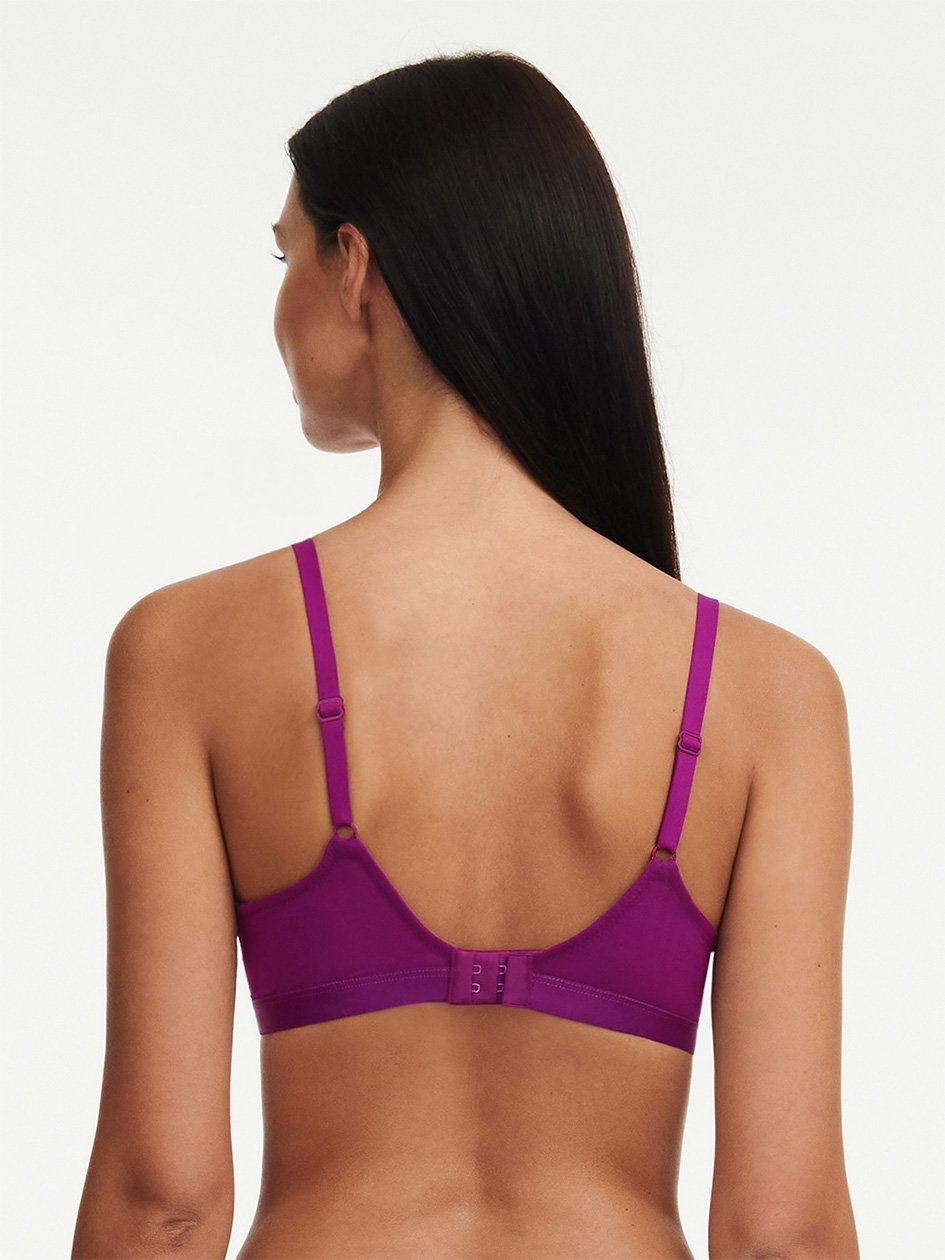 Purple Chantelle Monogram Demi Women Unlined Bra | VEV6830ST