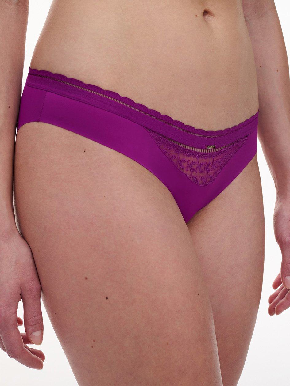 Purple Chantelle Monogram Women Bikini Bottoms | PVW8347YV