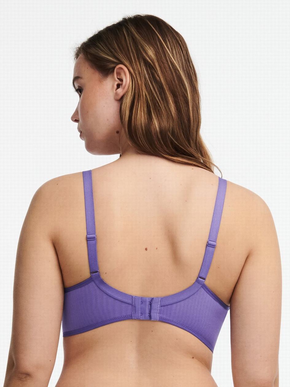 Purple Chantelle Ondine Plunge Women T-Shirt Bra | LTE3216TK