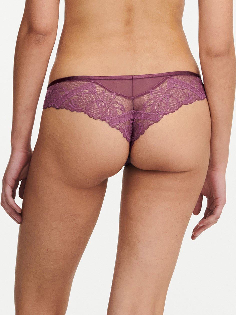 Purple Chantelle Orangerie Dream Women Thong Panty | BEU6629XX