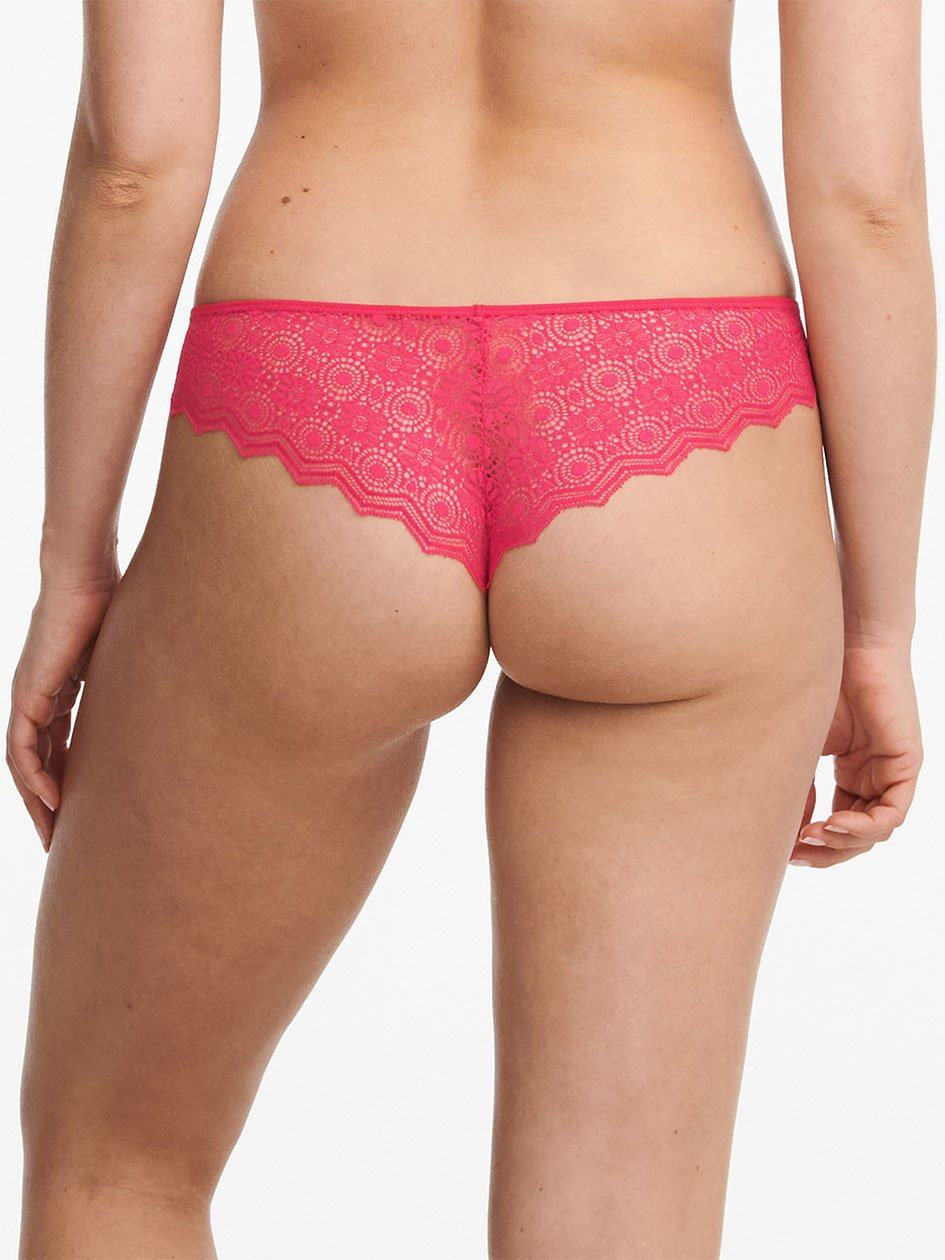 Red Chantelle Georgia Women Thong Panty | OVO7744NK