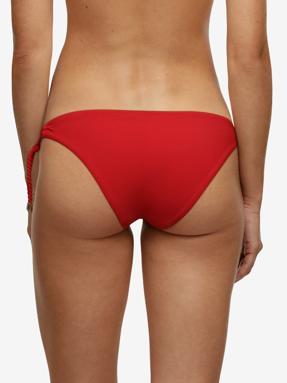 Red Chantelle Inspire Cheeky Swim Women Bikini Bottoms | DLY853BT