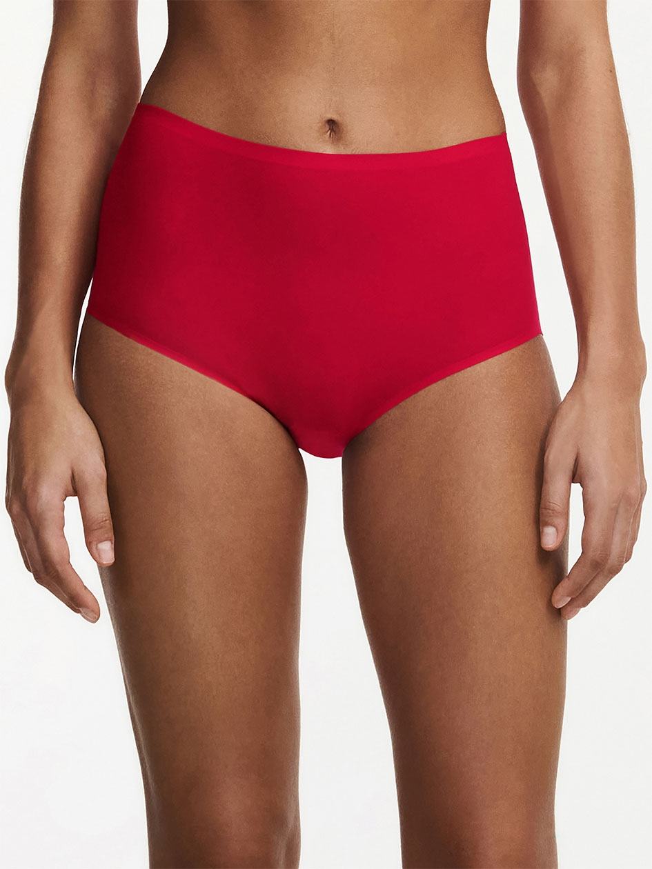 Red Chantelle SoftStretch Women Briefs | UOC6314PV