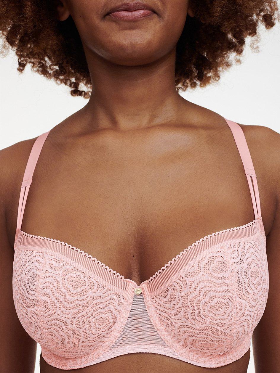 Rose Pink Chantelle C Jolie Demi Women Bras | DBW2649IK