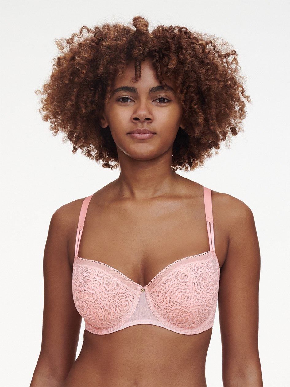 Rose Pink Chantelle C Jolie Demi Women Bras | DBW2649IK