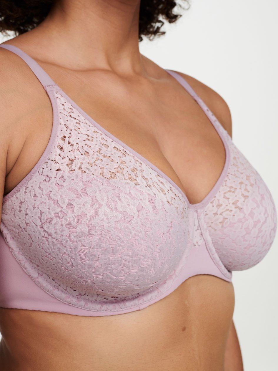 Rose Pink Chantelle Norah Comfort Underwire Women Bras | PII8350RC