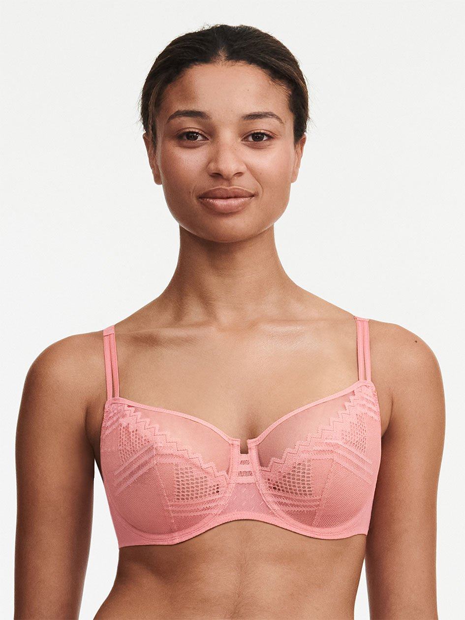 Rose Pink Chantelle Rodeo Underwire Women Bras | QBV6899JB