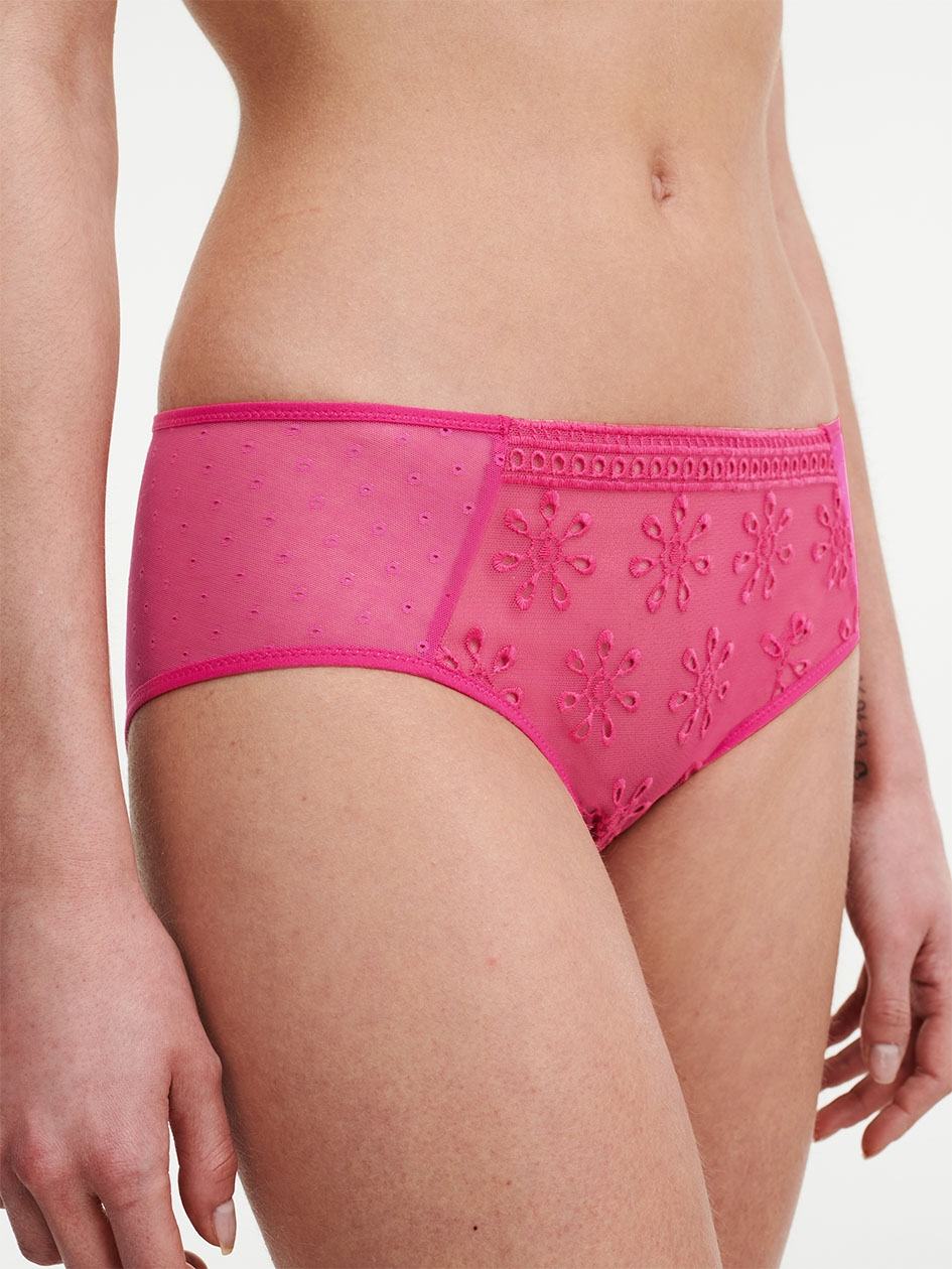 Rose Red Chantelle Prisca Women Hipster Panty | CNU540KD