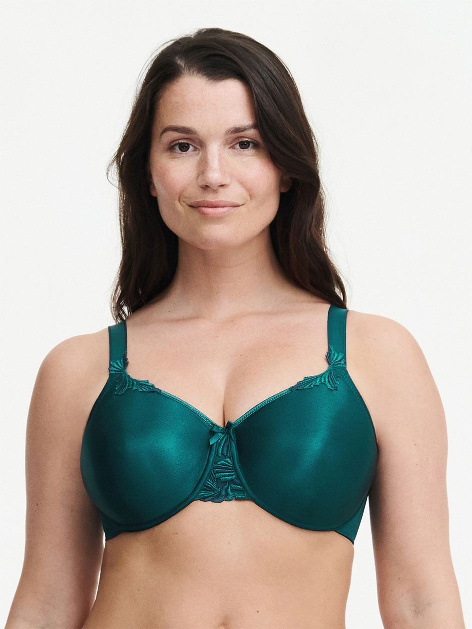 Turquoise Chantelle Hedona Seamless Minimizer Women Unlined Bra | PBM1755OZ