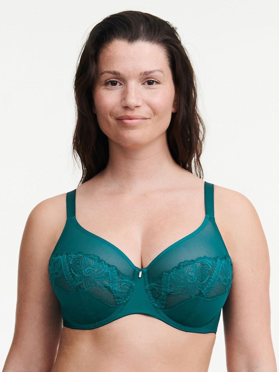 Turquoise Chantelle Orangerie Dream Full Coverage Underwire Women Bras | DMO5160DV