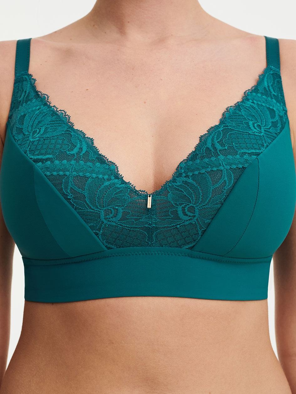 Turquoise Chantelle Orangerie Dream Wireless Women Bras | JMA9051TN