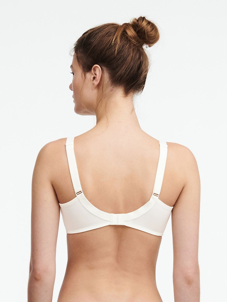 White Chantelle Hedona Seamless Minimizer Women Unlined Bra | TWI856NC