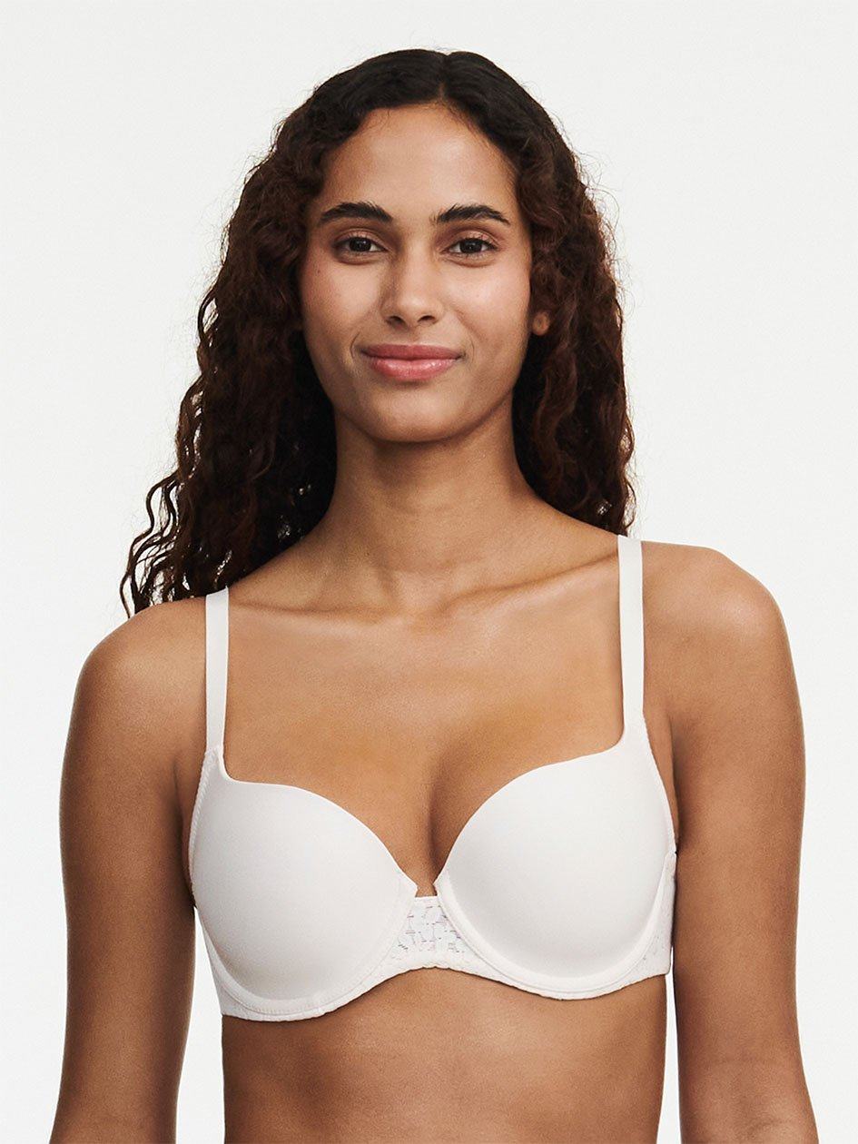 White Chantelle Norah Comfort Smooth Sweetheart Women T-Shirt Bra | VFX3913JH