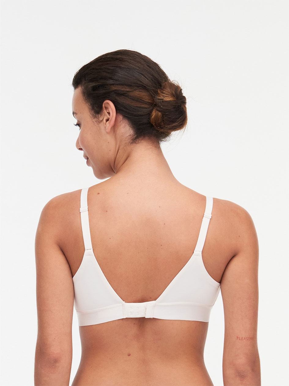 White Chantelle Norah Comfort Supportive Wirefree Women Bras | KBR8627AG