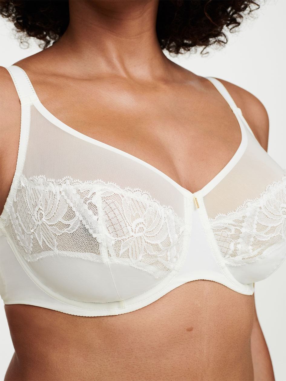 White Chantelle Orangerie Dream Full Coverage Underwire Women Bras | UPS1069TR