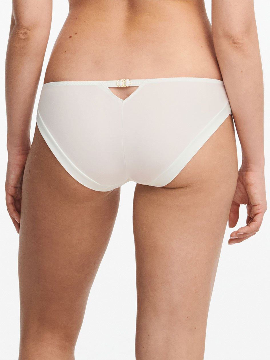 White Chantelle Orchids Women Briefs | RNC7121GL