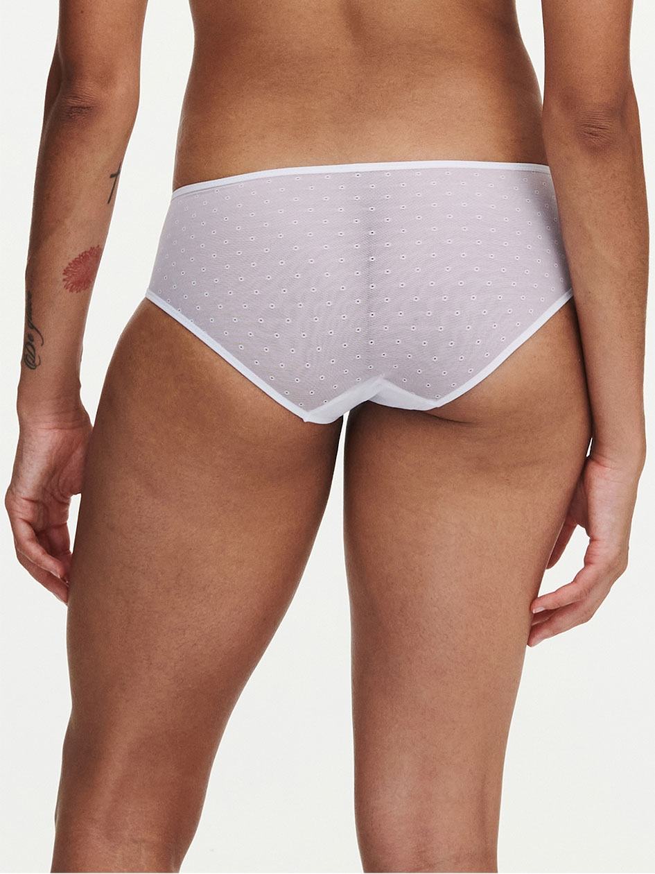 White Chantelle Pila Women Hipster Panty | MML1156ZN