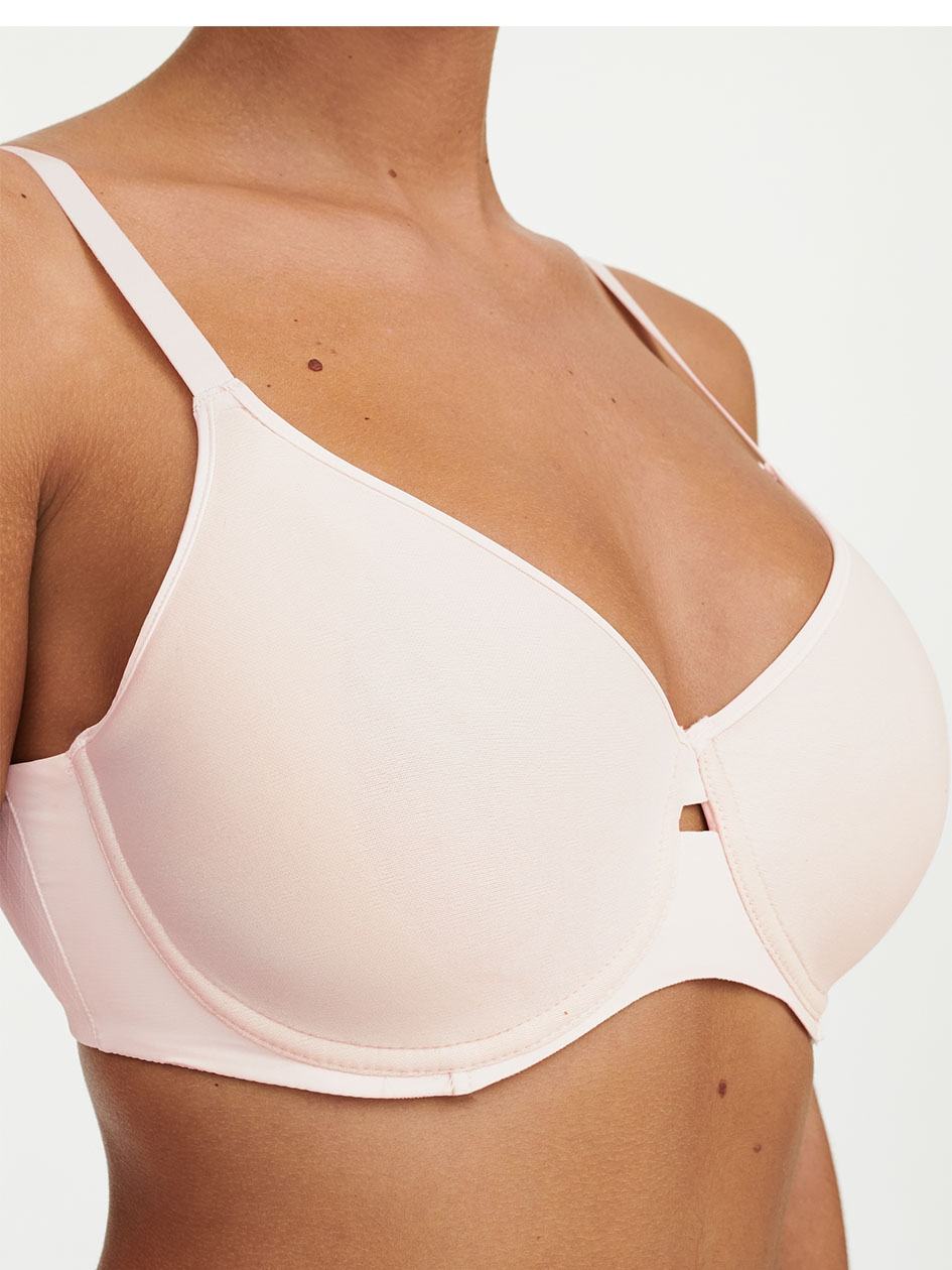 White Chantelle Smooth Lines Smoothing Minimizer Women T-Shirt Bra | ITT516QJ