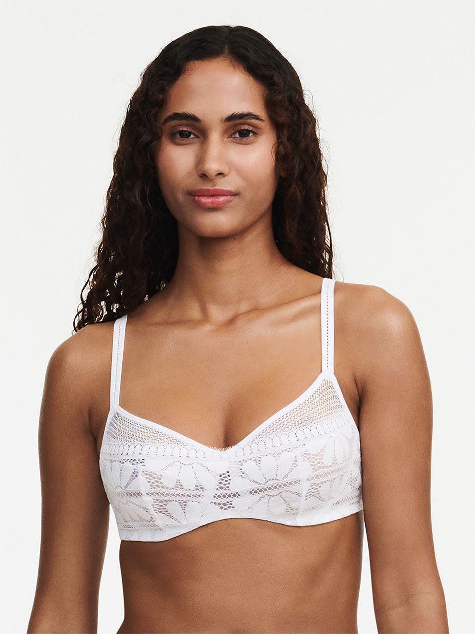 White Chantelle Sofie Lace Underwire Women Bras | CVR1333CZ