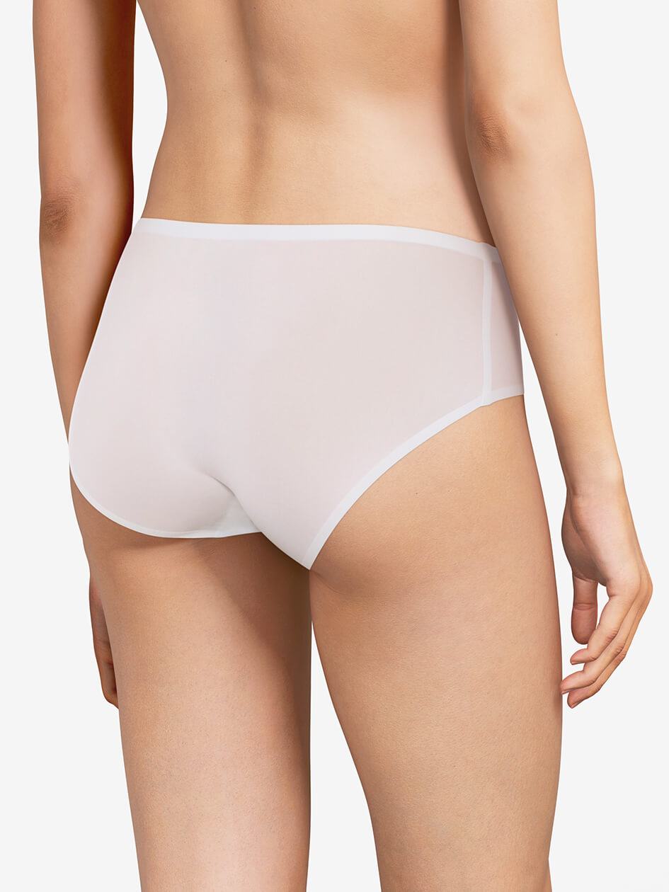 White Chantelle SoftStretch Women Hipster Panty | LKS1191YP