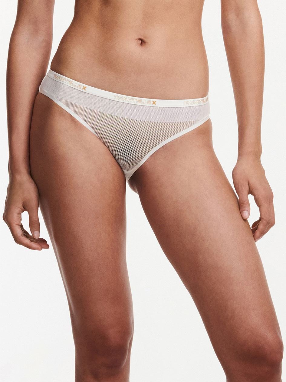 White Chantelle Xpose Women Briefs | COY868PZ