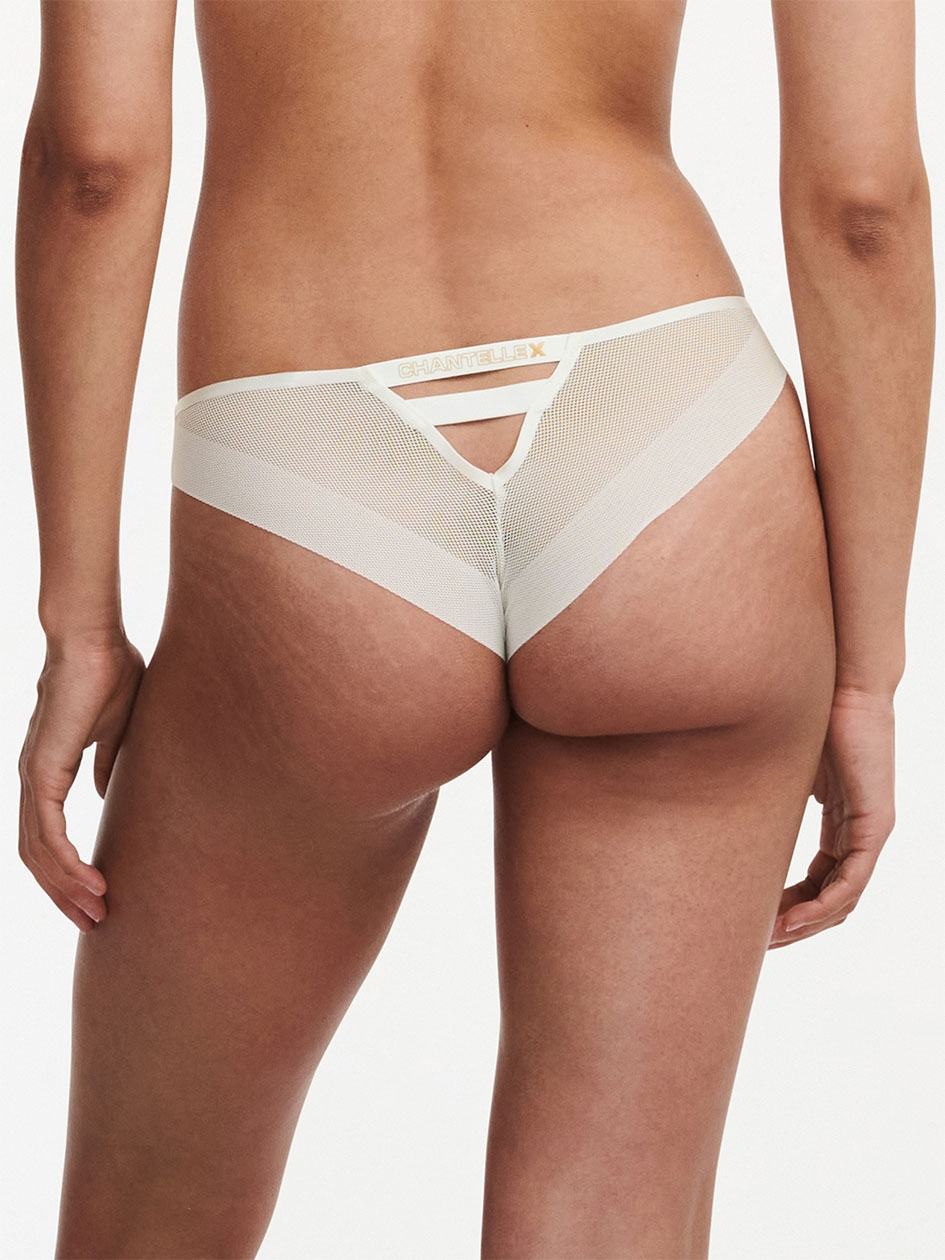 White Chantelle Xpose Women Thong Panty | QOC5569XV