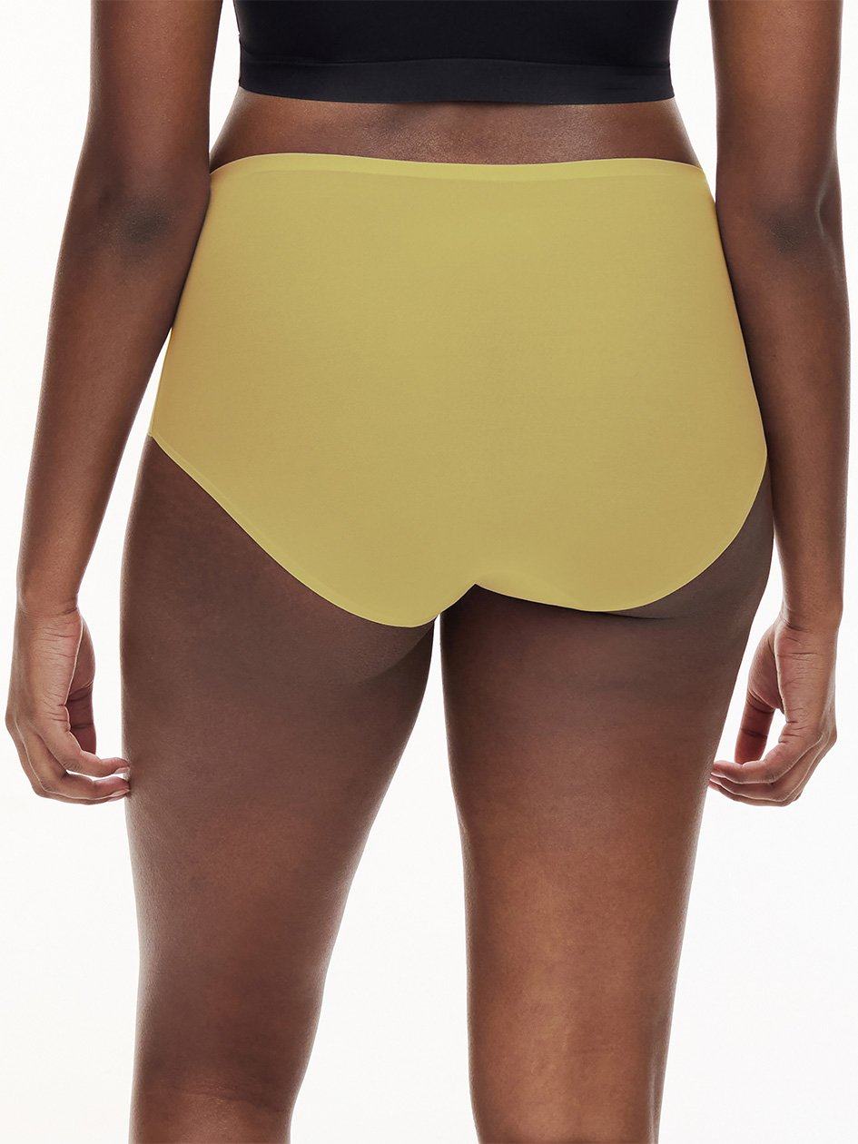 Yellow Chantelle SoftStretch Women Briefs | FDZ2558UC