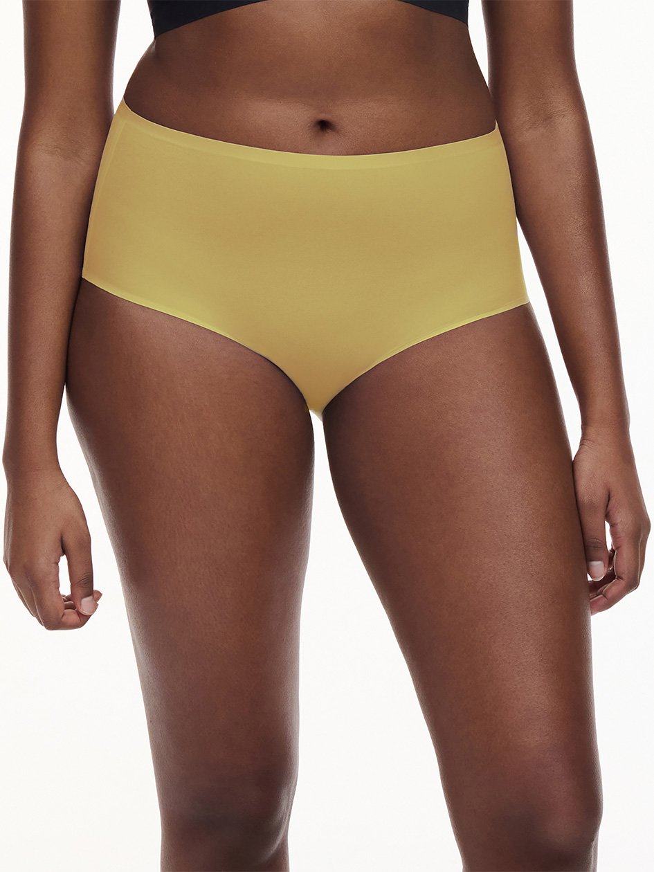 Yellow Chantelle SoftStretch Women Briefs | FDZ2558UC