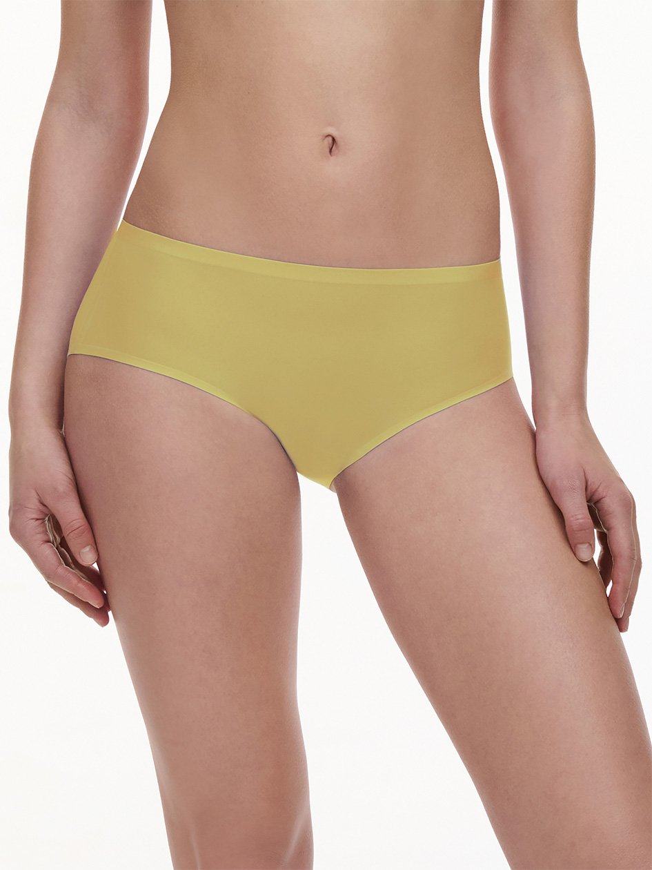 Yellow Chantelle SoftStretch Women Hipster Panty | IZU4572WO